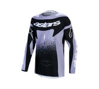 Camiseta MX Alpinestars Stella Techstar Swan Mujer Violeta Claro/NegroL Violeta Claro,Negro