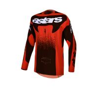 Camiseta MX Alpinestars Techstar Swan Rojo Cardinal/Negro/BlancoM Rojo Cardinal,Negro,Blanco