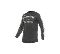 Camiseta MX Fasthouse Grindhouse Grit NegroS Negro