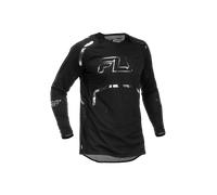 Camiseta MX FLY Racing Evolution DST SE Spark V26 Negro/PlateadoL Negro,Plateado