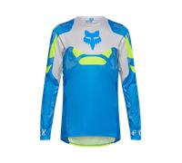 Camiseta MX FOX Flexair Tactile Azul joyaS Azul joya