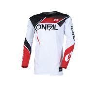 Camiseta MX O'Neal Hardwear Negro/RojoS Negro,Rojo