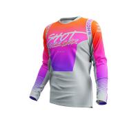 Camiseta MX Shot Race Gear Devo Montana 27 PúrpuraL Púrpura