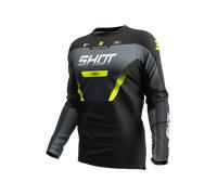 Camiseta MX Shot Race Gear Devo Struck 27 GrisL Gris