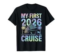 Camiseta My First Cruise 2026 Vacaciones en Crucero por Primera Vez 2026 Camiseta