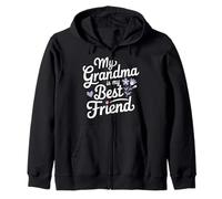 Camiseta My Grandma Is My Best Friend A Unique Grandma Sudadera con Capucha