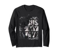Camiseta My Superhero is Jesus, Faith Love God, Playera Manga Larga
