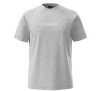 NAPAPIJRI Camiseta gris / gris moteado S gris / gris moteado