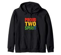 Camiseta nativa orgullosa del orgullo de dos espíritus Sudadera con Capucha