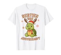 Camiseta Navidad Divertida Reno Regalo Camiseta