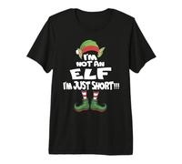 Camiseta navideña cariñosa con Texto en inglés «I'm Not An Elf I'm Just Short» Camiseta Premium