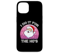 Camiseta navideña Santa I do it for The Ho'S para Mujer Carcasa para iPhone 13
