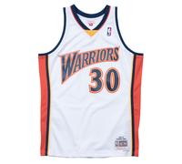 Mitchell & Ness Golden State Warriors Stephen Curry 2009 Home Swingman Jersey, Blanco. Talla L
