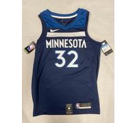 Camiseta NBA Nike Minnesota Timberwolves Towns #32 Azul Talla M Auténtica