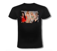 Camiseta Negra Cantantes KPOP Blackpink Pink Venom Moda Verano Tshirt