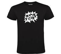 Camiseta Negra con Logotipo de Radio Futura Hombre 100% Algodón Tallas S M L XL XXL (as4, Alpha, XX_l, Regular, Regular, XXL)