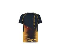 Camiseta negra de trail la sportiva wave hombre M