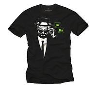 Camiseta Negra Hombre - BR Ba - Breaking Bad XXL