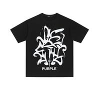 Camiseta Negra para Hombres, Texto Frontal Y Texto Trasero con Impresión Gráfica De Escena Mitológica, Camiseta De Manga Corta con Cuello De Tripulación, Top De Moda De Ropa Callejera-color07||XX_l