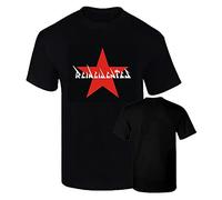 Camiseta Negra Reincidentes Rock Punk Estrella Algodón Calidad 190grs (M, m)