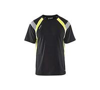 Camiseta negro/amarillo S