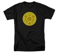 Camiseta Negros Unisex Adulto - Símbolo Amarillo - Green Lantern - DC Comics