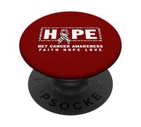 Camiseta Net Cancer - Hope Net Concientización sobre el cáncer neuroendocrino PopSockets PopGrip Adhesivo