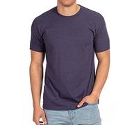 Camiseta Next Level para hombre Cvc Crew, Black azul Storm Large
