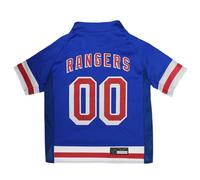 Camiseta NHL New York Rangers de Pets First para perros y gatos, talla extragrande. Deja que tu mascota sea un verdadero fan tico de la NHL!