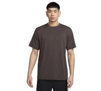Nike Hyverse Versátil Nike Dri-Fit UV Camiseta de Manga Corta para Hombre, Barroco Brown/Black, DV9839-237, L