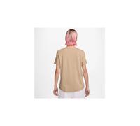 Camiseta nike sportswear club essentials t-shirt mujer beige S
