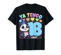 Camiseta Niño 18 Cumpleaños | Panda Ya Tengo 18 Años Camiseta