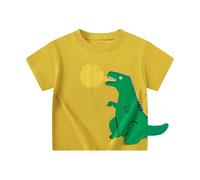 Camiseta Niño Deportiva T-Shirt Funny - Camisetas de Manga Corta para niños, Ropa Verano con Dinosaurios Animados, bebés (1 a 10 años)