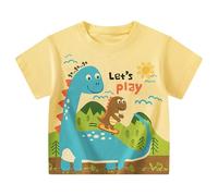 Camiseta Niño Divertido T-Shirt Kids - Camisetas de Manga Corta para niños, Ropa Verano con Dinosaurios Animados, bebés (1 a 10 años)