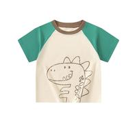 Camiseta Niño Hippie T-Shirt Sport - Camisetas de Manga Corta para niños, Ropa Verano con Dinosaurios Animados, bebés (1 a 10 años)