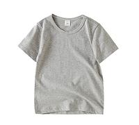 Camiseta Niño Hippie T-Shirt Sport - Leggings de Verano para niños pequeños T Short Baby Mangas y niñas Top Color sólido Cómodo Transpirable