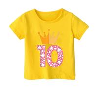 Camiseta Niño Manga Cort T-Shirt Estampada - Camiseta Divertida para niño Que Cumple 10 años y es un Jugador, número de 2015