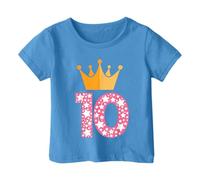 Camiseta Niño Manga Cort T-Shirt Estampada - Camiseta Divertida para niño Que Cumple 10 años y es un Jugador, número de 2015