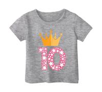 Camiseta Niño Manga Cort T-Shirt Estampada - Camiseta Divertida para niño Que Cumple 10 años y es un Jugador, número de 2015