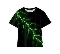 Camiseta Niño Manga Cort T-Shirt Estampada - Camiseta para niños pequeños y niñas, con Estampado 3D Genial a la Moda, Regalo, Moda niños, Divertida