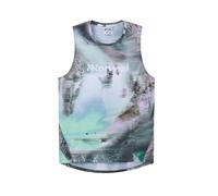 Camiseta NNormal Race Tank Sin Mangas Gris Negro Verde, Talla L