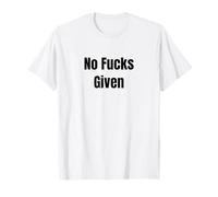 Camiseta No Fucks Given Cursing Camiseta