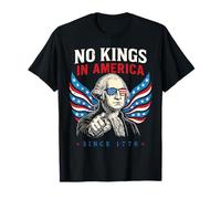 Camiseta No Kings In America desde 1776 Washington USA 2026 250 Camiseta