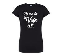 Camiseta no me da la Vida, Camiseta Mujer no me da la Vida, Regalo Mujer, Camiseta Manga Corta Mujer, Camiseta Mujer, no me da la Vida, Oso Panda