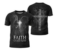 Camiseta No Puedo, Pero Conozco A Un Cristiano, Jesús, Fe. Manga Corta Cómodo Camisetas Básicas Moderna T-Shirt para Regular Running Senderismo S