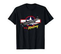 Camiseta North American P-51 Mustang Camiseta