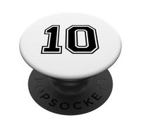 Camiseta número 10 para un Feliz cumpleaños número 10 Twin Day PopSockets PopGrip Adhesivo