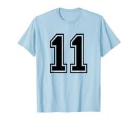 Camiseta número 11 para un Feliz cumpleaños número 11 Twin Day Camiseta