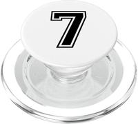Camiseta número 7 para un Feliz séptimo cumpleaños Twin Day PopSockets PopGrip para MagSafe
