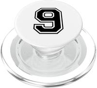 Camiseta número 9 para un Feliz 9º cumpleaños Twin Day PopSockets PopGrip para MagSafe